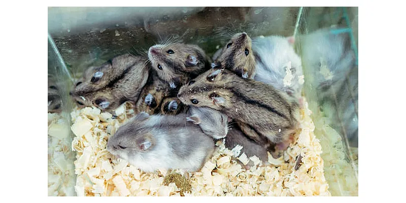 Používají křečci houpací sítě? 2 Používají křečci houpací sítě? 1